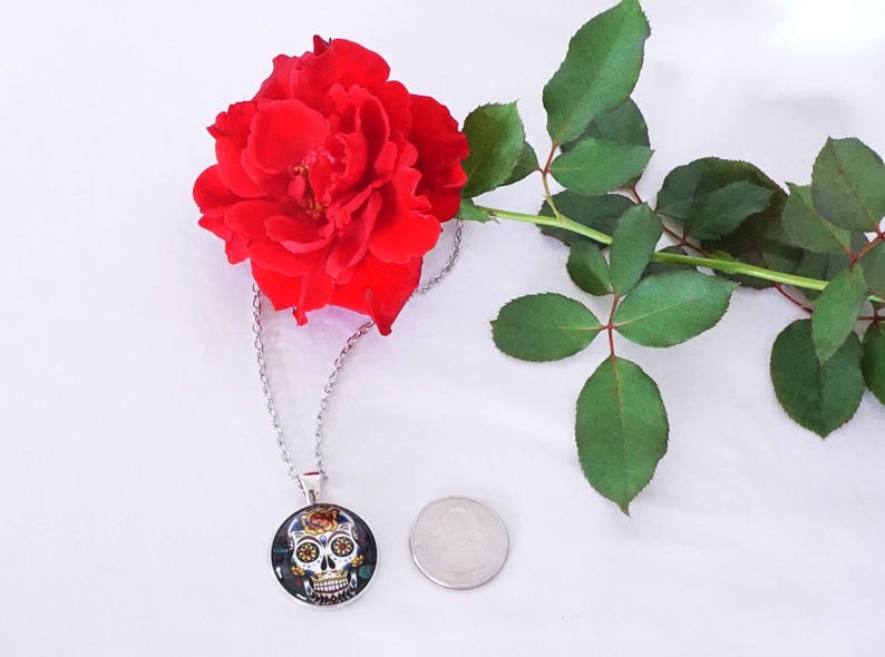Sugar Skull Gift Set Sugar Skull Purse Sugar Skull Necklace Etsy