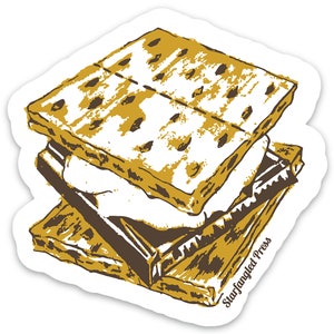 S&#39;more  3&quot; Vinyl Sticker