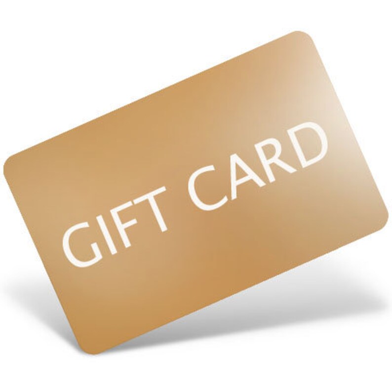 Electronic Gift Card last minute gift wedding gift cards Etsy