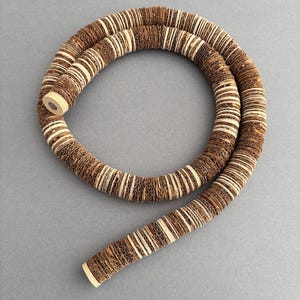 Collana etnica, collana di carta, gioiello eco friendly, idea regalo sostenibile