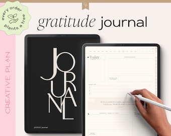 Digital Journal, Daily Journal, Gratitude Journal, Weekly Journal, Journal Prompts, Aesthetic Journal, Minimalist Journal, Journaling Kit