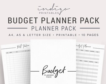 ultimate budget planner finance planner money planner etsy