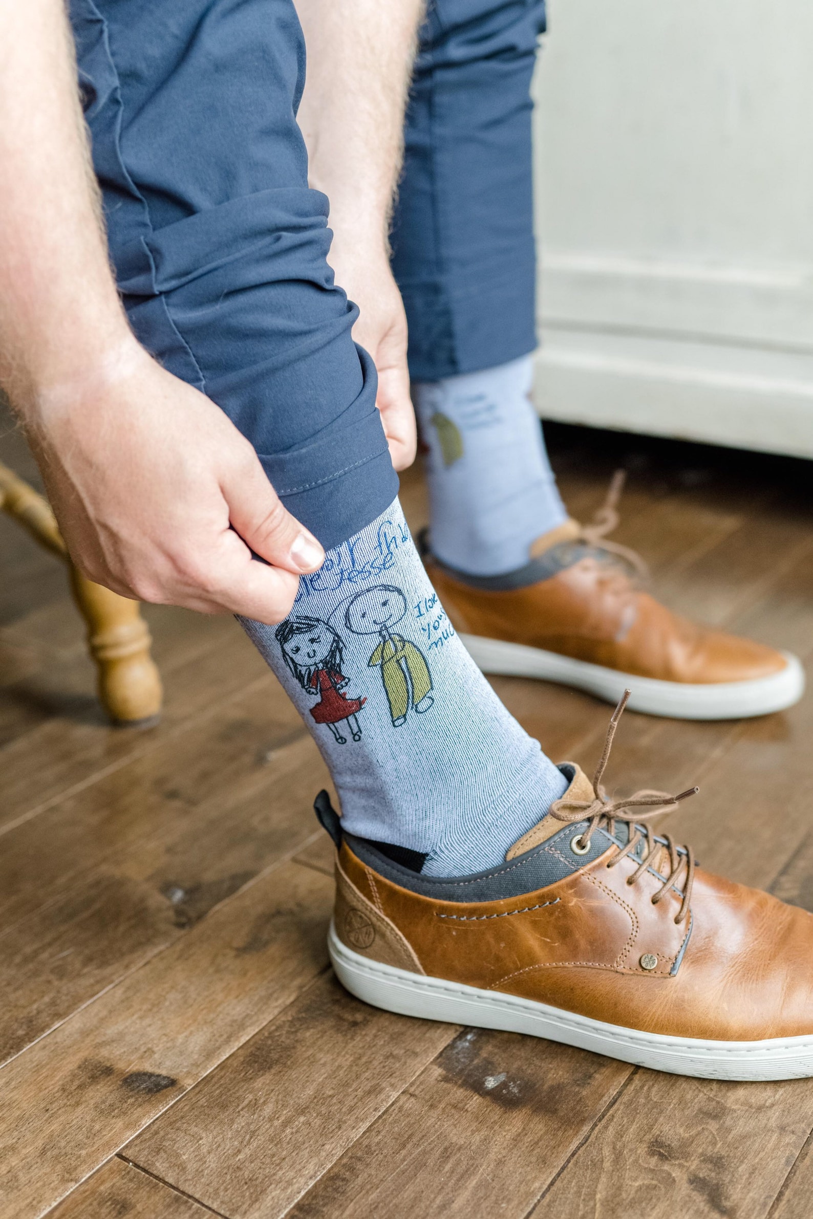 Kid's Artwork Dress Socks