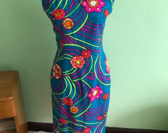 Tohki Hawaii tiki dress Medium