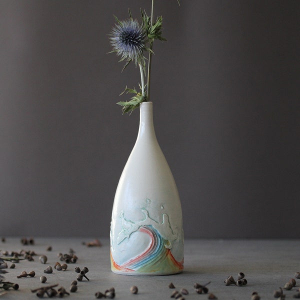 Bottle Shaped Vase Etsy