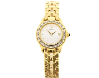 1998 Vintage Seiko Ladies Watch 7N89 - 0449