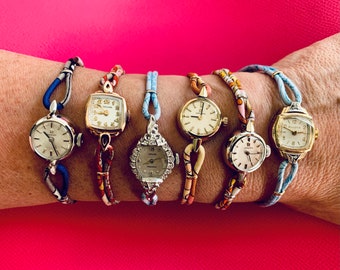 Custom Silk Cord Watchband