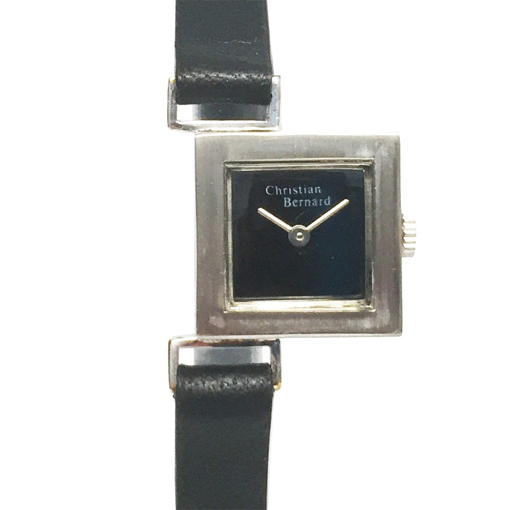 1970s Vintage Christian Bernard Asymmetric Square Watch - Etsy
