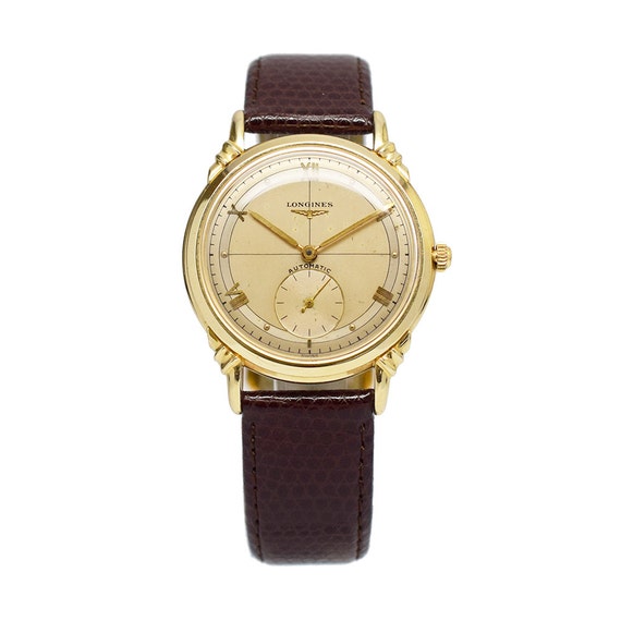 1950s Vintage Longines 14K Gold Watch with Nautica