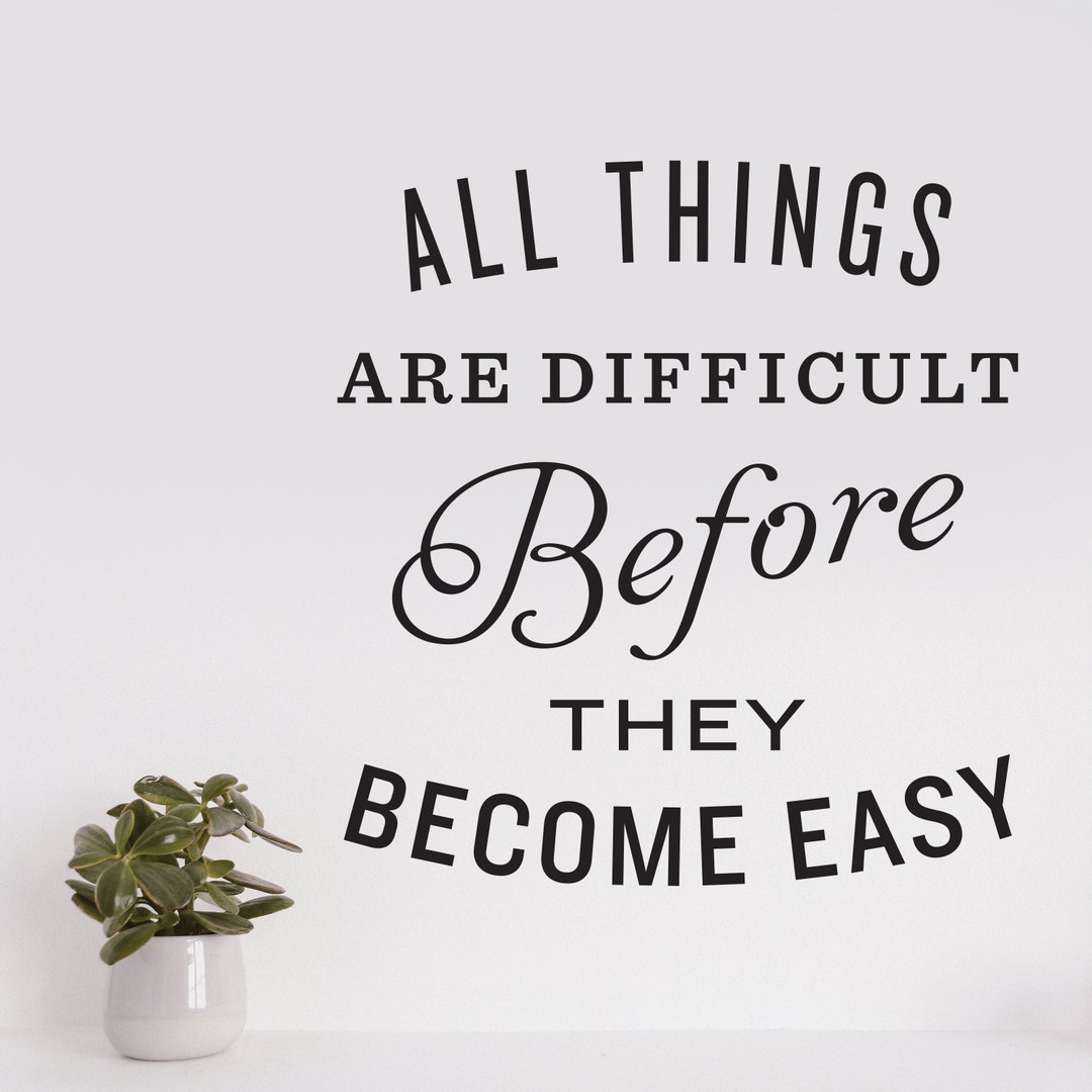 Wall Art, Vinyl Lettering, Nursery Decal, Temporary Wall Decal, Quote