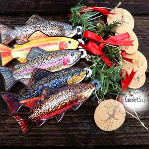 Fish & Aquatic Insect Ornaments