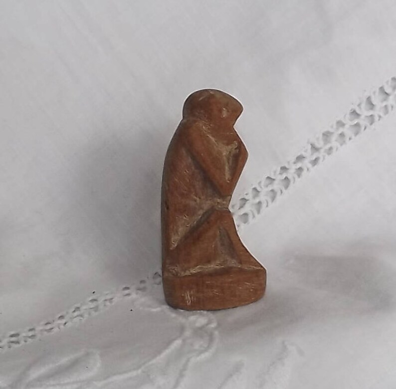 Vintage Wooden Monkey /'Speak no Evil/' Three Wise Monkeys
