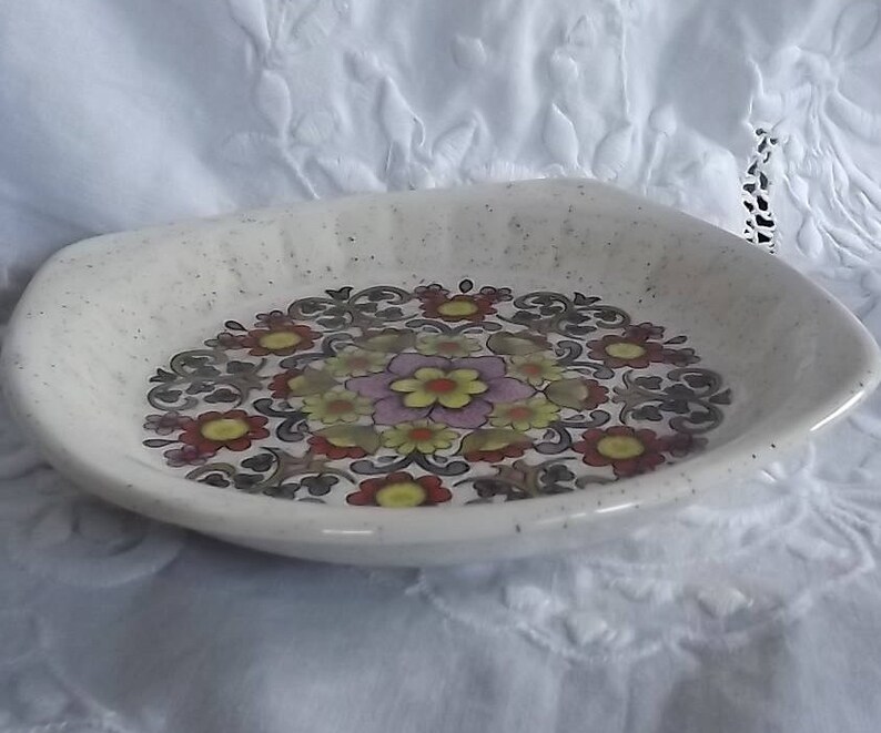 Trinket Dish Ring Dish. Royal Worcester Plassy