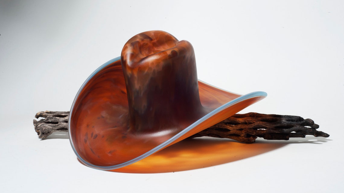 Glass Cowboy Hat | Etsy