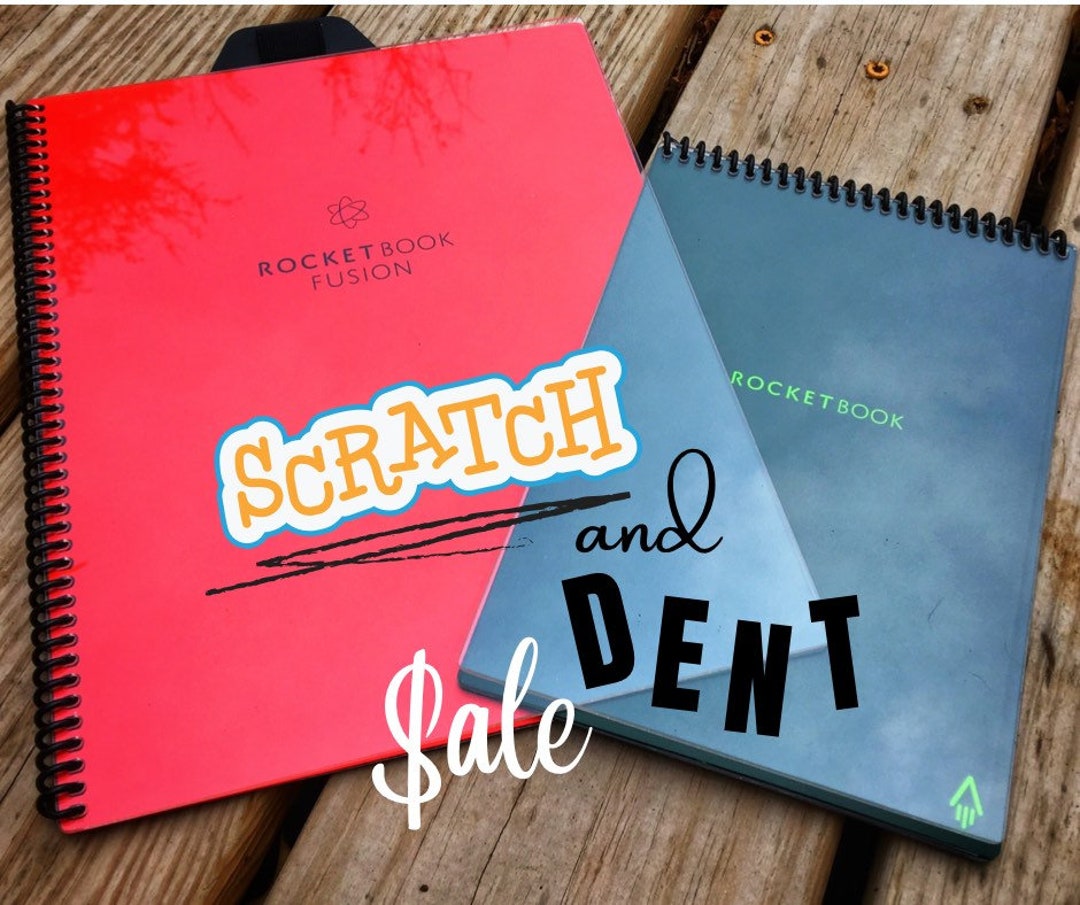 Scratch and Dent Sale Acrylic Cover Sheet for Rocketbook Notebooks and Rocketbook Filler Pages