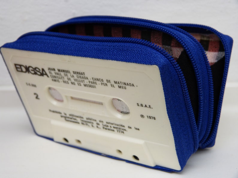 Cassette Tape Wallets two Compartments Etsy