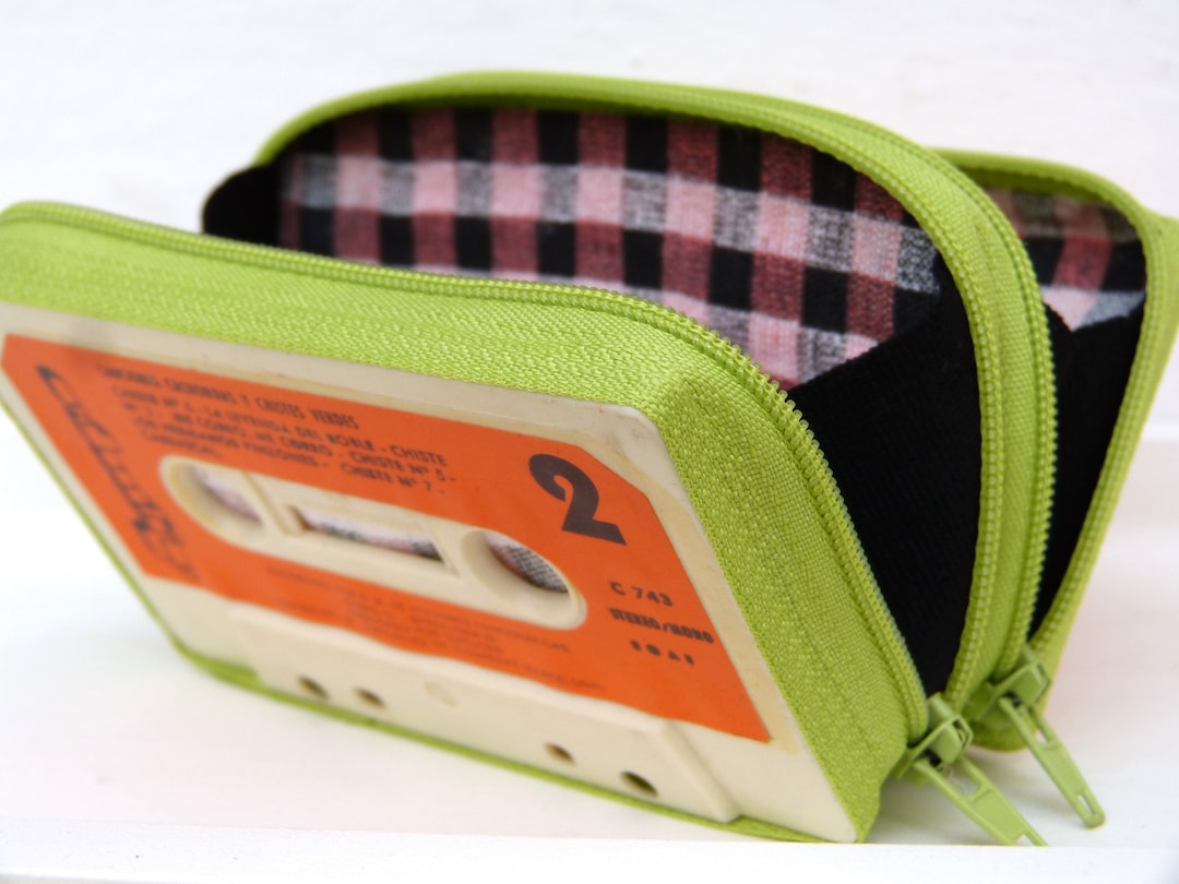 Cassette Tape Wallets two Compartments Etsy