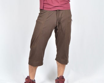 Herren Yoga Capri-Herren Shorts-Herren Yoga-Yoga