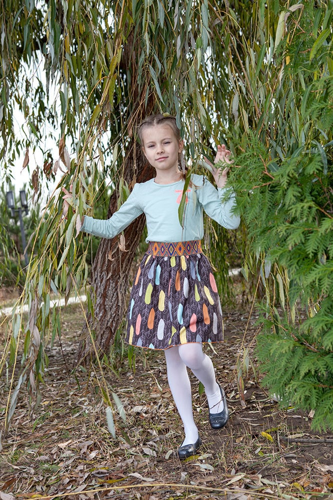 Elastic Waist Skirt Etsy UK