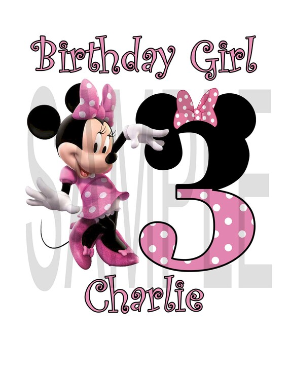 minnie mouse with pink dress
