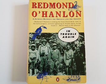 Redmon O Hanlon- In trouble Again - Vintage book- travel writer literature - vintage paperback book -cottage core-library-easy read-Amazon