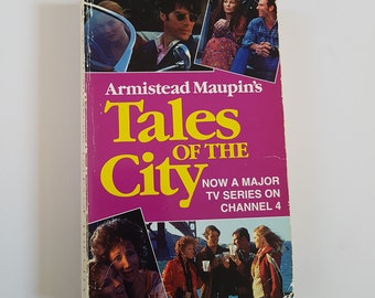 Armistead Maupin- Tales of the City - Vintage book- American literature - vintage paperback book -cottage core-library-easy read