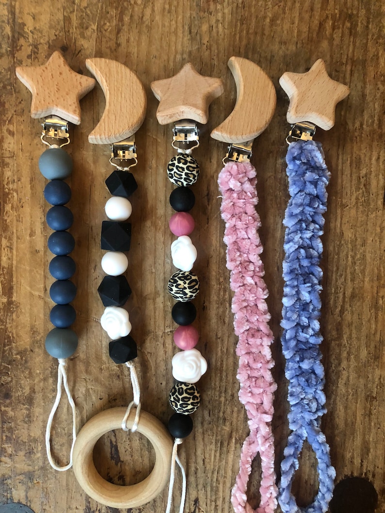 Girls Pacifier Clip Gifts for Baby Girl Baby Shower Gift