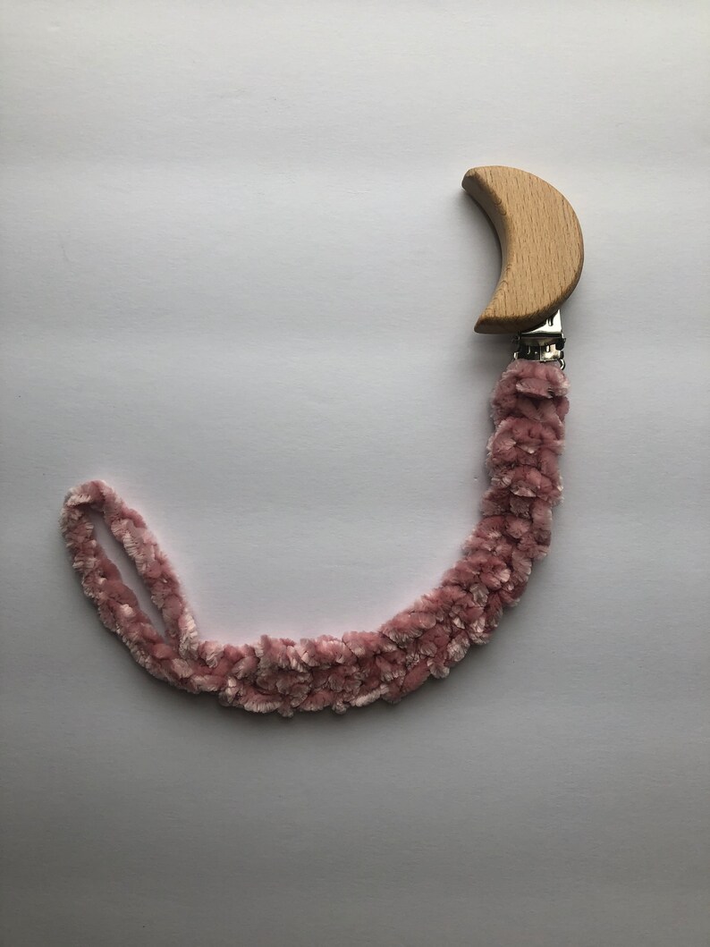 Moon Pacifier Clip for Baby Girl Baby Shower Gifts
