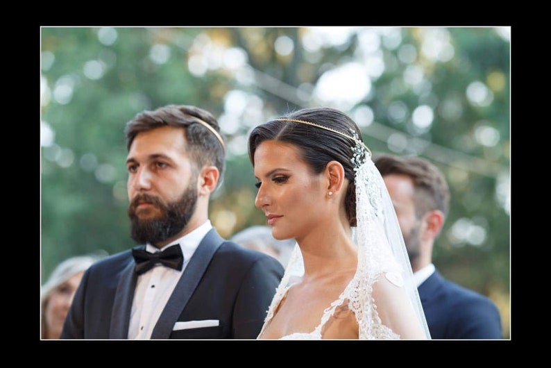Skinny Stefana Greek Crowns Orthodox Greek Wedding Crowns \u03a3\u03c4\u03b5\u03c6\u03b1\u03bd\u03b1 \u0393\u03b1\u03bc\u03bf\u03c5 Greek Tiaras Wedding Tiaras Ultra Thin The Other Half