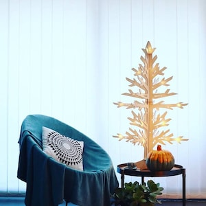 Christmas Tree, Eco Friendly Christmas Tree, Eco Friendly Living, Nordic Design, Wooden Christmas Tree, Laser Cut Christmas Tree