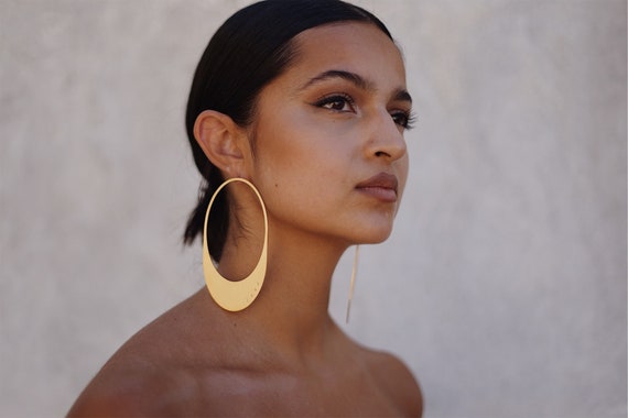 Oversized earrings deals