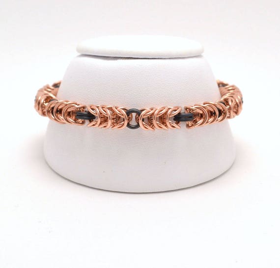 Box Chain Bracelet in Niobium