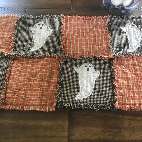 Halloween Ghost Table Runner Etsy