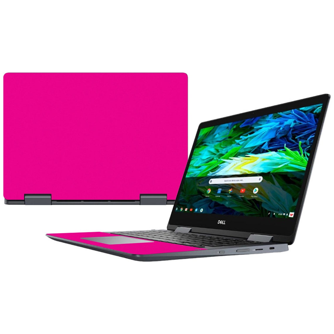 Mightyskins Solid Hot Pink Skin Compatible With Dell Inspiron Etsy 