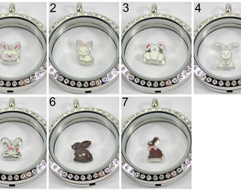 Easter Floating Charm for Glass Locket