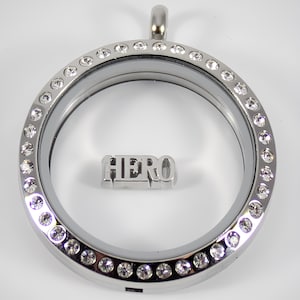 Hero Floating Charm for Glass locket