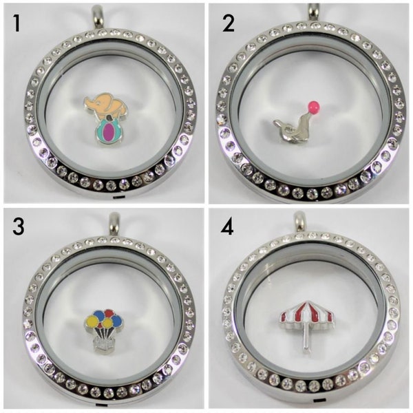 Circus / Carnival Floating Charm for Glass locket