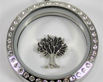 Tree of Life Floating Charm for Glass Locket