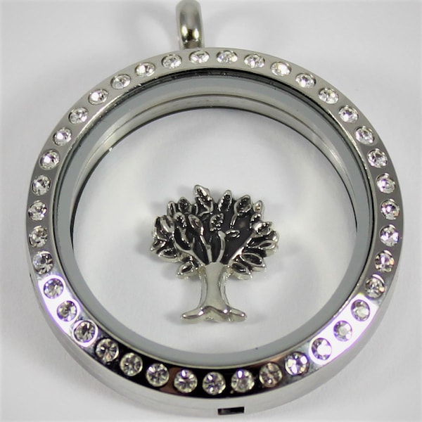 Tree of Life Floating Charm for Glass Locket