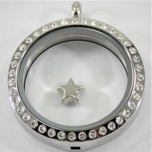 Star Floating Charm for Glass Locket