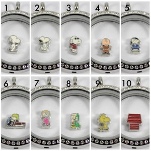 Peanuts Floating Charm for Glass locket