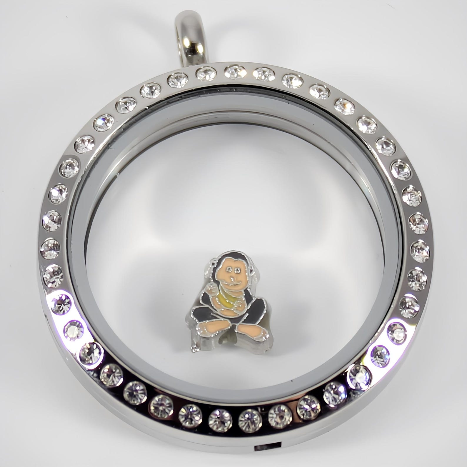 Locket Monkey Monkey Floating Charm for Glass Locket - Etsy