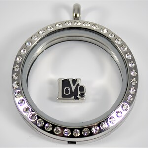 Love Floating Charm for Glass locket