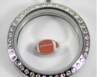 Football Floating Charm for Glass locket