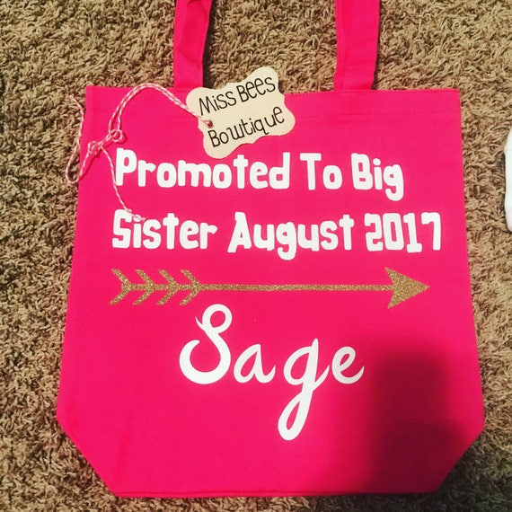 Big Sister/ Big Brother Swag Bag Etsy