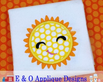 Sun Digital Applique Design - Digital Design - 6 Sizes