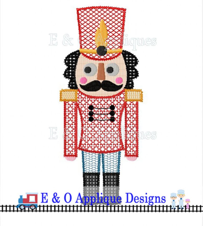 Nutcracker Embroidery File Christmas Embroidery Design Etsy
