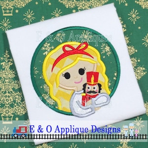 Nutrcracker Applique Design - Christmas Applique Design - Nutcracker Embroidery Design - Christmas Embroidery Design - Digital Design