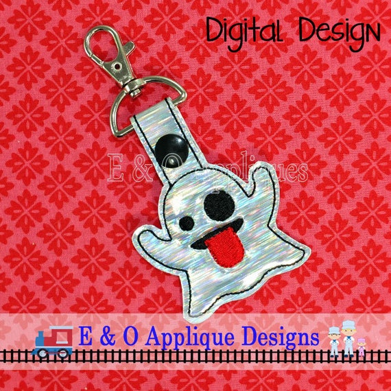 Spiders Web Snap Tab Halloween Key Chain Key Fob Snap Tab 