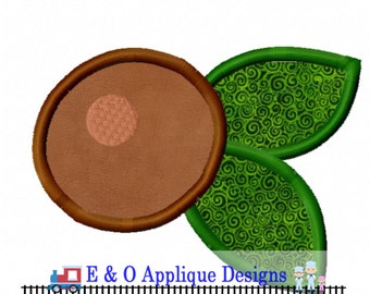 OHIO Buckeye Digital Design - Buckeye Applique Machine Embroidery Design - 7 sizes
